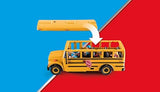 Playmobil School Bus with Accessories and 4 Figures