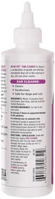 Nutri-Vet Ear Cleanse for Dogs, Ear Cleaner & Deodorizer, Gentle Formula, Salicylic Acid Cleanser, Reduces Wax Buildup, Itch & Infection Relief, Soothing Aloe Formula, 8 oz