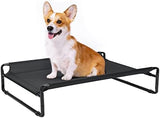 Veehoo Elevated Dog Bed - Raised Dog Cot with Cooling Mesh & Anti-Slip Feet, Suitable for Small & Medium Dogs