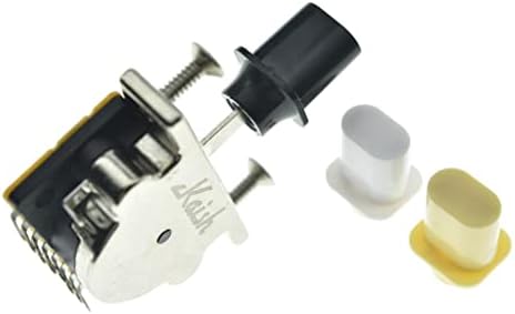 KAISH Heavy Duty 3 Way Guitar Pickup Lever Switch Pickup Selector Switch for Strat Tele with 3x Plastic Top Hat Tips