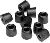 Decibullz - Custom Molded Earplug, Earphone, and Earbud Replacement Tips (5 Pack), Medium