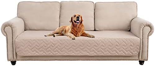 fuguitex Waterproof Dog Bed Cover Couch Cover for Pet Anti-Slip Cat Mat Pet Pad Blanket for Sofa Chair Recliner Bed Furniture Protrctor