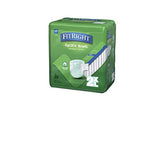 Medline FitRight OptiFit Ultra Adult Diapers, Disposable Incontinence Briefs with Tabs, Heavy Absorbency, XX-Large, 60"-69", 20 Count