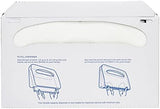 Juvale 4 Pack of 250 Pieces Disposable Toilet Seat Covers, Flushable Paper Cover for Bathroom, Travel Accessories, Kids, Adults, 14 x 16 In (1000 Pack)