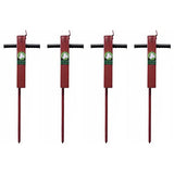 Rugged Ranch Professional Gopher Prod Tool, Red (4 Pack)