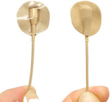 URSA Soft Circles: Reusable Soft Covers That Provide a Shield Against the Wind and Camouflage for Lavalier Mics. (15x Soft Circles + 30x Stickies, White)