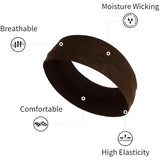 TERSE Hairband, Cloth Headbands for Women - Pink, Non Slip Soft Fabric Thin Head Band, Sweat Hairbands, Cute Hair Wrap for Girls, Fashion Hair Accessories for Women
