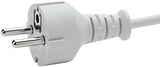 WESAPPINC Replacement Extension Power Cord European Standard Plug 6 Feet Cable for Apple MacBook 45W 60W 85W Magsafe or Magsafe 2 Power Adapter