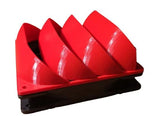 120/140mm PC Fan Deflector | Redirect Computer Airflow | Improve PC Thermals and Cooling | Fan Duct | PC Accessories | Gift for Techy (140mm, Yellow)