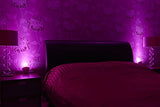 AURAGLOW Plugin GU10 Spotlight Uplighter Wall Sconce Wash Light Plug Socket Outlet Uplight Lamp **N0 LED Bulb Included**
