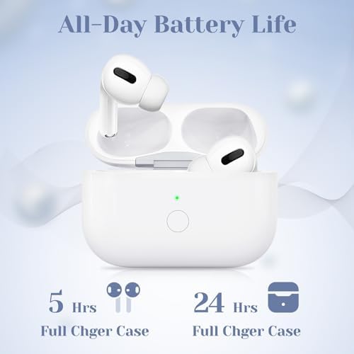 Replacement Charging Case for AirPods Pro 1st / 2nd Gen, Compatible for AirPod Pro 1st /2nd Generation Charger Case, Support Blue-Tooth Pairing and Sync Button (No Earbuds)