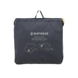 Ruffwear, Dirtbag Dog Car Seat Cover, 300D Heavy Duty Waterproof Scratch Proof Nonslip Hammock or Bench, Durable Machine Washable, Back Seat Protector for Cars, SUVs & Trucks, Basalt Gray