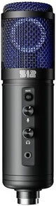 by Warm Audio Tempest - Large Diaphragm Studio Condenser USB Microphone + Stand + Shock Mount for Recording and Streaming