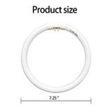 7.25 inch T5 22W Circular Bulb Light Replacement for Floxite, Zadro, Rialto Makeup Magnifying Vanity Mirror, FC22 Surround Fluorescent Lamp 6500K Daylight
