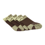 Ruffwear, Bark'n Boot Socks, Comfortable Dog Socks & Boot Liners, Earth Brown, 2.00 in/ 2.25 in