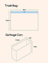 MeoWant Cat Litter Box Liners, Drawstring Receptacles Bags for MeoWant MW-SC01/MW-SC02/MW-LR01/MW-LB02 Cat Litter Box 20pcs