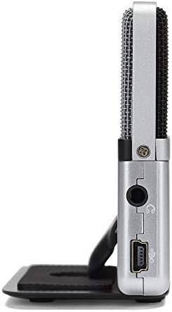 Samson Go Mic Portable Multi-Pattern USB Condenser Microphone That Clips to Your Computer for Podcasting, Recording, Zooming, and Skype