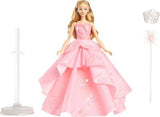 Mattel Universal Wicked Deluxe Glinda Fashion Doll & Accessories Including Crown & Scepter, Movie-Inspired Look with Posability