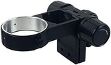Microscope Kit Stereo Microscope Head Holder Focusing Arm Microscope Ring Mandrel Holder Diameter 76mm Accessories Microscope Lens Adapters (Color : 32mm-Black)