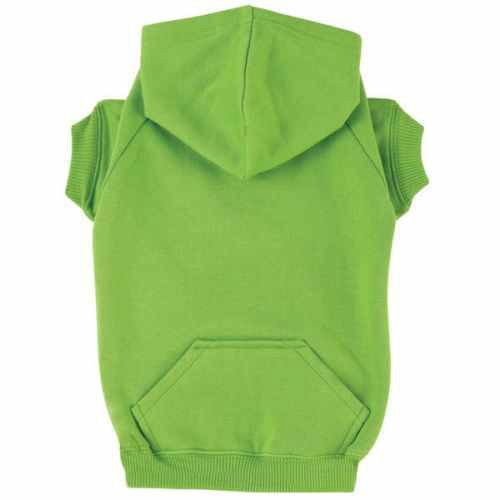 Zack & Zoey Dog Hoodies Bright Soft Cotton Hooded Sweatshirt for Dogs Choose Size & Color(Large Tomato Red)