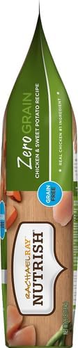 Rachael Ray Nutrish Zero Grain Dry Dog Food, Chicken & Sweet Potato Recipe, 26 Pounds