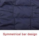 Fleece Lined Warm Dog Jacket for Puppy Winter Cold Weather,Soft Windproof Small Dog Coat,Blue XS