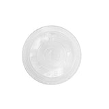 Karat C-KCL1045 PET Flat Lid, Fits 32 oz 104.5mm Diameter PP/Paper Cold Cup (Pack of 600)