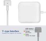 Mac Book Air Charger, Replacement 45W T-Tip AC Power Adapter for Charging Mac Book Air 11-inch and 13-inch