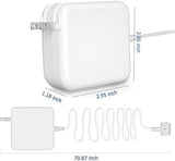 Mac Book Air Charger, Replacement 45W T-Tip AC Power Adapter for Charging Mac Book Air 11-inch and 13-inch