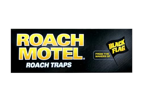 Black Flag Roach Motel Insect Trap(2 Packs 4 Traps)