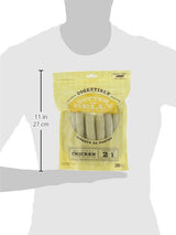 Better Belly Originals Natural Chicken Liver Flavor Small Rolls 20 Count, Highly Digestible Rawhide