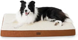 Bedsure Dog Beds Large Sized Dog - Extra-Large Orthopedic Waterproof Puppy Bed with Removable Washable Cover, Egg Crate Foam Pet Mat, Suitable for Pet Up to 100 lbs