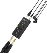 IK Multimedia iRig HD X Guitar Audio Interface - 96 kHz Music Recording, 24-bit, For iPhone, iPad, Mac, iOS, And PC With Lightning Cable, USB-C, Guitar Accessories, Recording Studio Equipment