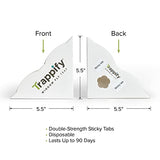 Trappify Window Fly Traps: House Window Fruit Fly Traps for Indoors, Gnat, & Other Flying Insect, Disposable Indoor Fly Trap with Extra Sticky Adhesive Strips - Inside Home Housefly Bug Catchers (12)