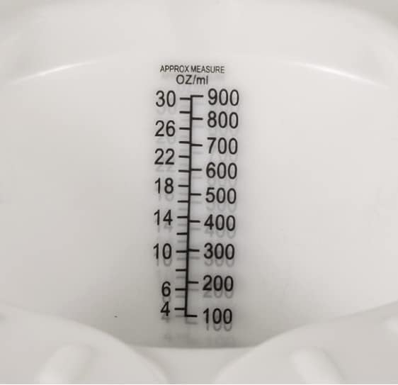 Graduated Specimen Collector Pans [Pack of 1] Toilet Nursing Hat for Urine, Vomit & Stool Collection Fits Over Toilets and Commodes - 30 oz for Women and Elderly