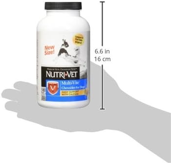 Nutri-Vet Multi-Vite Chewables for Adult Dogs | Formulated with Vitamins & Minerals to Support Balanced Diet | 180 Count