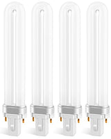 PACETAP 9W Bulbs 21050 Replacement for DynaTrap Models DT3009, DT3019 and DT3039, U Shape Replacement Bulbs Light for DynaTrap (4 Pack)