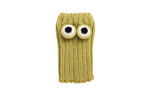 Zoo Snoods Frog Costume - Knit Dog Snood Ear Wrap for Pets, Warm Neck Cover for Halloween and Winter (Medium)