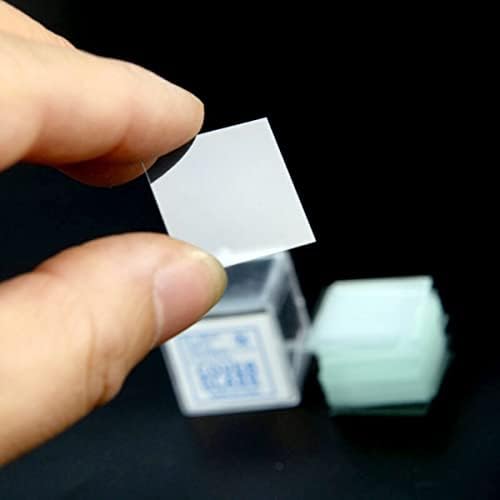 Microscope Kit Microscope Slides Kit-Microscope Glass Slide Cover Slips Microscope Accessories Blank Slides Covers 18x18 22x22 24x24mm, 100pcs Microscope Lens Adapters (Magnification : 18x18mm)