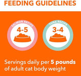 Iams Perfect Portions Indoor Adult Grain Free Wet Cat Food Pate Variety Pack, Salmon and Tuna Recipes, 2.6 oz. Easy Peel Twin-Pack Trays (12 Count, 24 Servings)