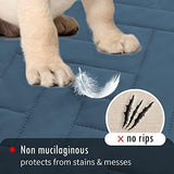 fuguitex Waterproof Dog Bed Cover Couch Cover for Pet Anti-Slip Cat Mat Pet Pad Blanket for Sofa Chair Recliner Bed Furniture Protrctor