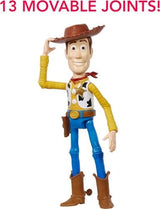 Mattel Disney and Pixar Toy Story Large Action Figure, Posable Woody Collectible in Signature Sheriff Look with Removable Hat, 12-inch Scale