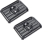 Air Fryer Crisper Plate for Ninja Foodi DZ201,2 Pcs Replacement Grill Pan for Ninja DZ100,Air Fryer Replacement Parts and Accessories