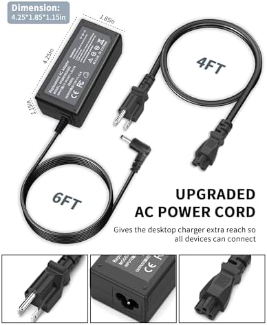 Replacement for Acer Laptop Charger Aspire 3 Aspire 5 Series A315 A515 A315-24P A315-24PT A315-59 A515-46 A515-45 A515-54 N20C5 N15Q9 A315-24P-R7VH AG15-31P-3947