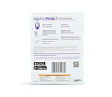 AlphaTrak 3, 8 Piece Pet Blood Glucose Monitoring Kit for Diabetic Cats, Dogs, and Horses All-in-One Solution for in-Clinic Or at Home, with Digital Results, Purple