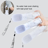Dog Water Bottle with Food Container & Poop Bag Holder, Travel Water Bowl, Portable Pet Dispenser, Dog Stuff Accessories Items, Puppy Essentials Necessities for Yorkie Chihuahua Walking Hiking