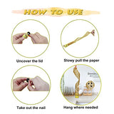 40 Rolls Fly Strips - Fly Tapes Fly Paper Sticky Fly Trap Indoor/Outdoor Hanging,Fly Catcher Fly Ribbon Fungus Gnat Trap Fruit Fly Killer for House/Kitchen/Plants/Horse Stable (40Roll)