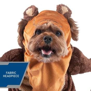 Jazwares Endor Ewok Pet Costume, Medium