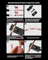 Jecanori Copper Bracelets & Ring for Women, Lymphatic Drainage Ring and Magnetic Bracelets for Women with 3800 Gauss Ultra Magnets and Sizing Tool