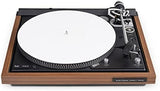 Acrylic Turntable Mat by Break Tradition - Vinyl Record Accessories for LP Record Player - Premium Turntable Slipmat to Reduce Noise Due to Static and Improve Sound Quality (White)